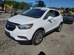 Buick Encore Preferred salvage cars for sale: 2018 Buick Encore Preferred