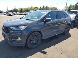 Salvage cars for sale at Denver, CO auction: 2021 Ford Edge SEL