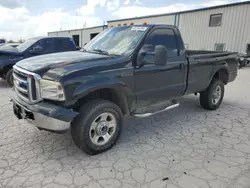 Salvage cars for sale at Kansas City, KS auction: 2007 Ford F350 SRW Super Duty