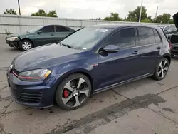 Volkswagen gti salvage cars for sale: 2016 Volkswagen GTI S/SE