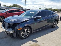 Salvage cars for sale at Orlando, FL auction: 2019 Honda Civic LX