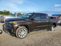 Chevrolet salvage cars for sale: 2019 Chevrolet Silverado K1500 High Country