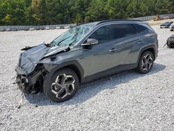 Salvage cars for sale at Gainesville, GA auction: 2022 Hyundai Tucson Limited