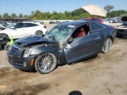 Salvage cars for sale at Florence, MS auction: 2018 Cadillac ATS Premium Luxury