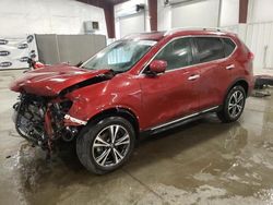 Salvage cars for sale at Avon, MN auction: 2018 Nissan Rogue S