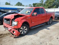 Ford salvage cars for sale: 2012 Ford F150 Super Cab