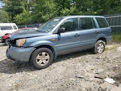 Honda salvage cars for sale: 2007 Honda Pilot LX