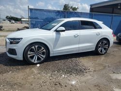 Flood-damaged cars for sale at auction: 2019 Audi Q8 Premium Plus