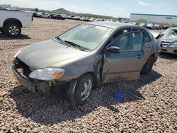 Salvage cars for sale at Phoenix, AZ auction: 2005 Toyota Corolla CE