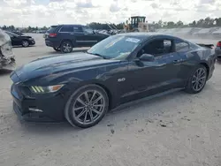 Salvage cars for sale at Houston, TX auction: 2015 Ford Mustang GT