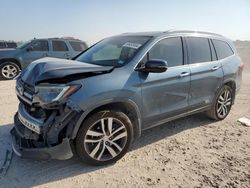 Salvage cars for sale from Copart Houston, TX: 2017 Honda Pilot Touring