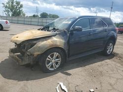 Salvage cars for sale at Woodhaven, MI auction: 2012 Chevrolet Equinox LS