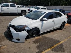 Toyota Corolla l salvage cars for sale: 2017 Toyota Corolla L