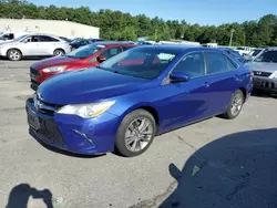 Toyota salvage cars for sale: 2016 Toyota Camry LE