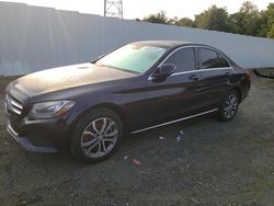 Salvage cars for sale at Windsor, NJ auction: 2016 Mercedes-Benz C 300 4matic