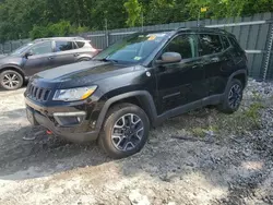 Salvage cars for sale at Candia, NH auction: 2019 Jeep Compass Trailhawk