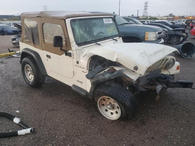 2001 Jeep Wrangler / TJ SE