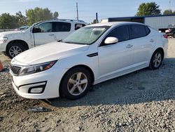 Salvage cars for sale at Mebane, NC auction: 2015 KIA Optima LX