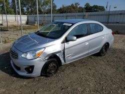 Mitsubishi salvage cars for sale: 2018 Mitsubishi Mirage G4 ES