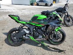 Salvage motorcycles for sale at Baltimore, MD auction: 2024 Kawasaki ZX636 K