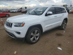 Jeep salvage cars for sale: 2014 Jeep Grand Cherokee Limited