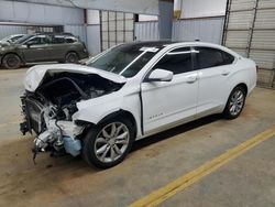 Chevrolet salvage cars for sale: 2016 Chevrolet Impala LT