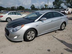 Salvage cars for sale at Riverview, FL auction: 2014 Hyundai Sonata Hybrid