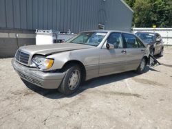 Salvage cars for sale at West Mifflin, PA auction: 1996 Mercedes-Benz S 320