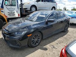 Salvage cars for sale at Hillsborough, NJ auction: 2021 Honda Civic EX