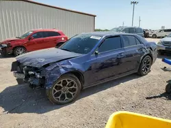 Salvage cars for sale at Temple, TX auction: 2016 Chrysler 300 S