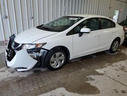 Salvage cars for sale from Copart Franklin, WI: 2014 Honda Civic LX