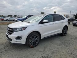 Salvage cars for sale at Eugene, OR auction: 2017 Ford Edge Sport