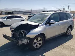 Salvage cars for sale at Sun Valley, CA auction: 2015 Subaru Forester 2.5I Premium