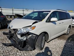 Salvage cars for sale at Cahokia Heights, IL auction: 2015 Toyota Sienna XLE