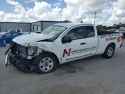 Salvage cars for sale at Orlando, FL auction: 2022 Nissan Titan S