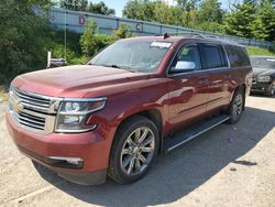 Salvage cars for sale at Davison, MI auction: 2017 Chevrolet Suburban K1500 Premier