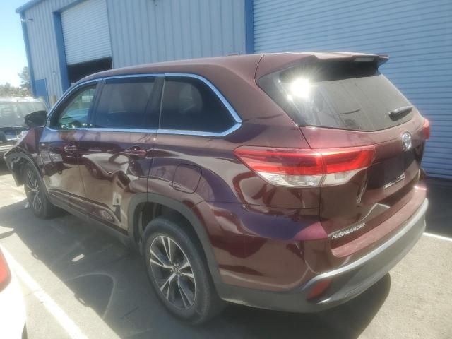 2019 Toyota Highlander LE