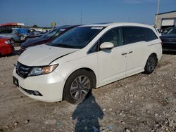 Salvage cars for sale at Cahokia Heights, IL auction: 2014 Honda Odyssey Touring