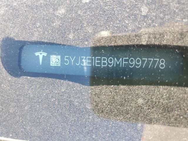 2021 Tesla Model 3