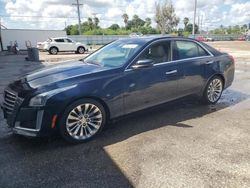 Salvage cars for sale at Riverview, FL auction: 2017 Cadillac CTS Luxury