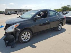 Salvage cars for sale at Wilmer, TX auction: 2016 Nissan Versa S