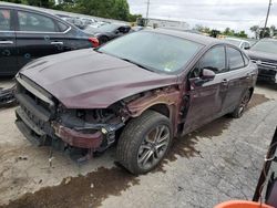 Salvage cars for sale at Bridgeton, MO auction: 2017 Ford Fusion SE