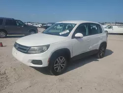 Salvage cars for sale at Houston, TX auction: 2014 Volkswagen Tiguan S