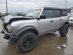 Salvage cars for sale at Woodhaven, MI auction: 2023 Ford Bronco Base