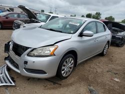 2014 Nissan Sentra S en venta en Elgin, IL