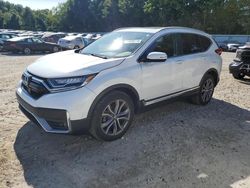 Salvage cars for sale from Copart North Billerica, MA: 2021 Honda CR-V Touring