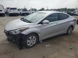 Salvage cars for sale at Indianapolis, IN auction: 2016 Hyundai Elantra SE