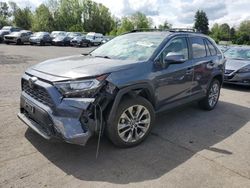 Toyota salvage cars for sale: 2019 Toyota Rav4 XLE Premium