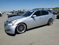 Salvage cars for sale from Copart Bakersfield, CA: 2007 Infiniti G35