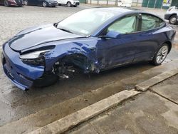 Salvage cars for sale at Baltimore, MD auction: 2022 Tesla Model 3